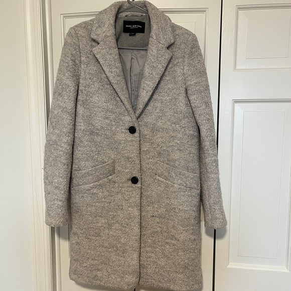 Marc New York Jackets & Blazers - MARC NEW YORK Gray Boucle coat